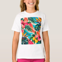 Paraíso Botânico de Hibisco Tropical Arte