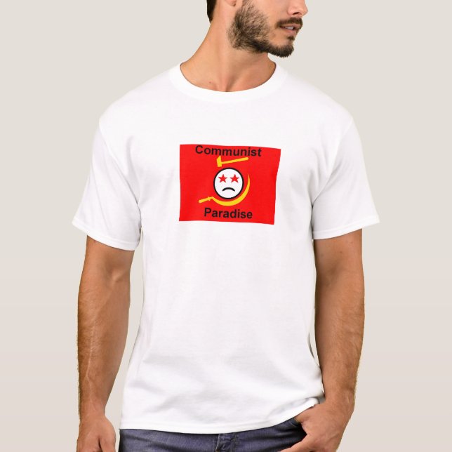Camiseta Paraíso comunista (Frente)