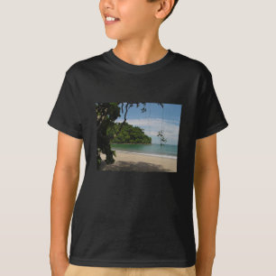 Camiseta Paraíso da praia de Costa Rica