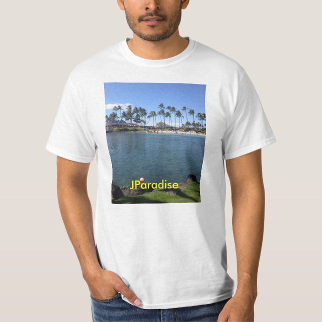 Camiseta Paraíso das férias (Frente)