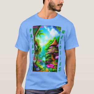 Camiseta Paraíso das Melodias: A Natureza Inspirada