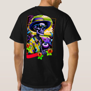 Camiseta Paraíso de Crânios de Verão