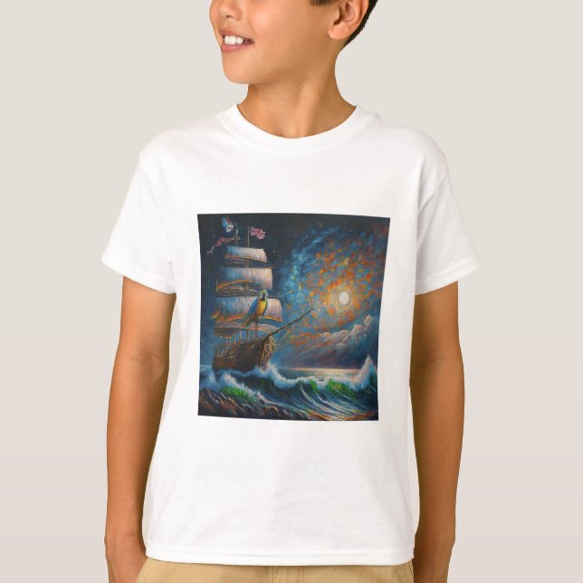 Camiseta Paraíso de Pirata (Frente)