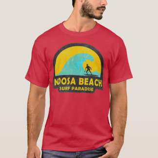 Camiseta Paraíso do Surf de praia de Noose Vintage
