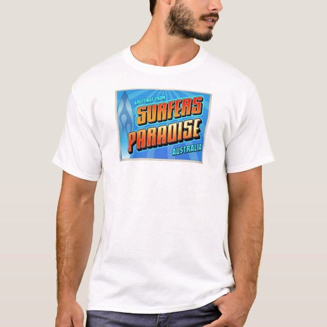CAMISETA PARAÍSO DOS SURFISTAS (Frente)