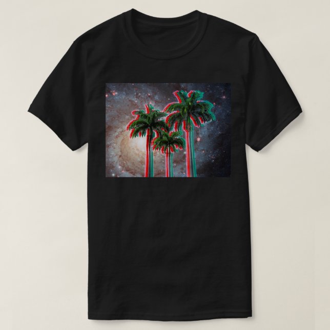 Camiseta Paraíso galáctico (Frente do Design)