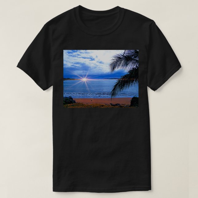 Camiseta Paraíso Idílico No Bocas Del Toro Panamá II (Frente do Design)