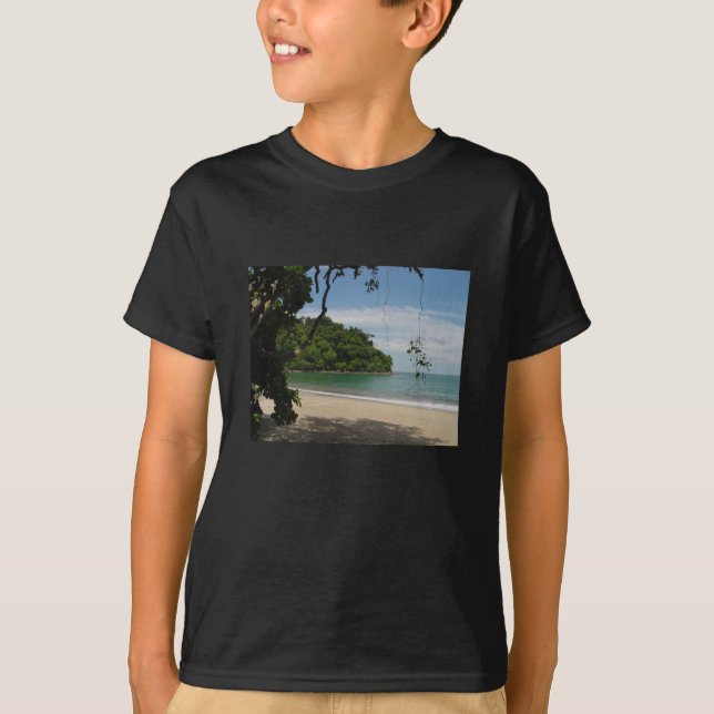 Camiseta Paraíso na Costa Rica Beach (Frente)