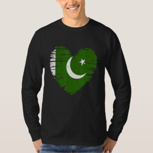 Camiseta Paraíso Paquistanês Sinalizador Paquistanês