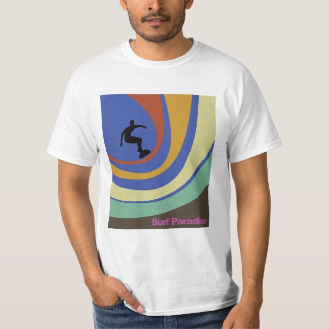 Camiseta Paraíso surf (Frente)