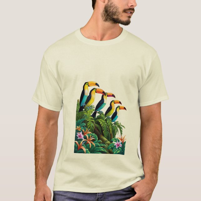 Camiseta Paraíso Tônico Tropical (Frente)