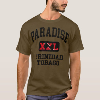 Camiseta Paraíso Trinidade e Tobago XXL design atlético