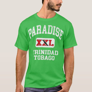Camiseta Paraíso Trinidade e Tobago XXL design atlético 1