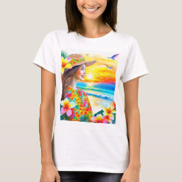 Camiseta paraíso tropical