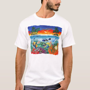 Camiseta Paraíso tropical