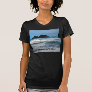 Camiseta Paraíso Tropical do Oceano Costeiro do Havaí