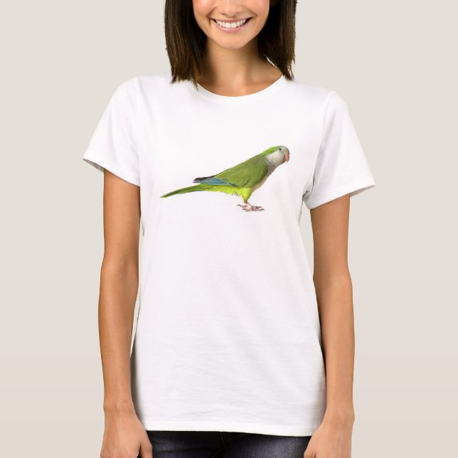 Camiseta Parakeet da monge (Frente)