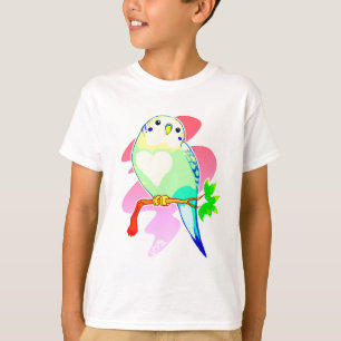 Camiseta Parakeet do arco-íris