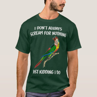 Camiseta Parakeet Gift Funny Parrot Gift Parrots Bird Gift