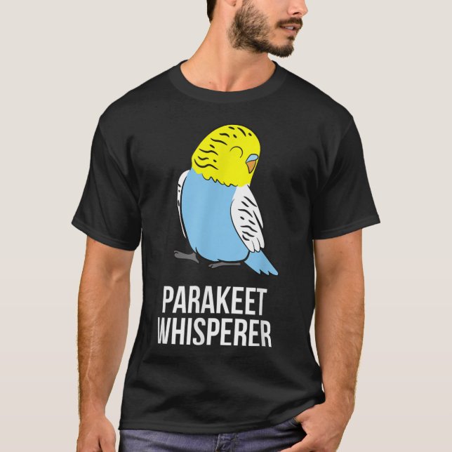 Camiseta Parakeet Whisperer Cute Parakeet Owner Parake (Frente)