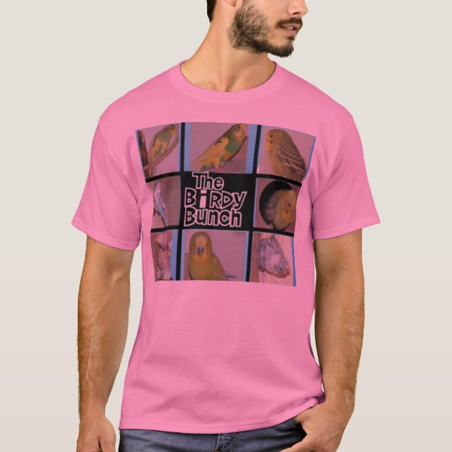 Camiseta Parakeets uma abundância (Frente)