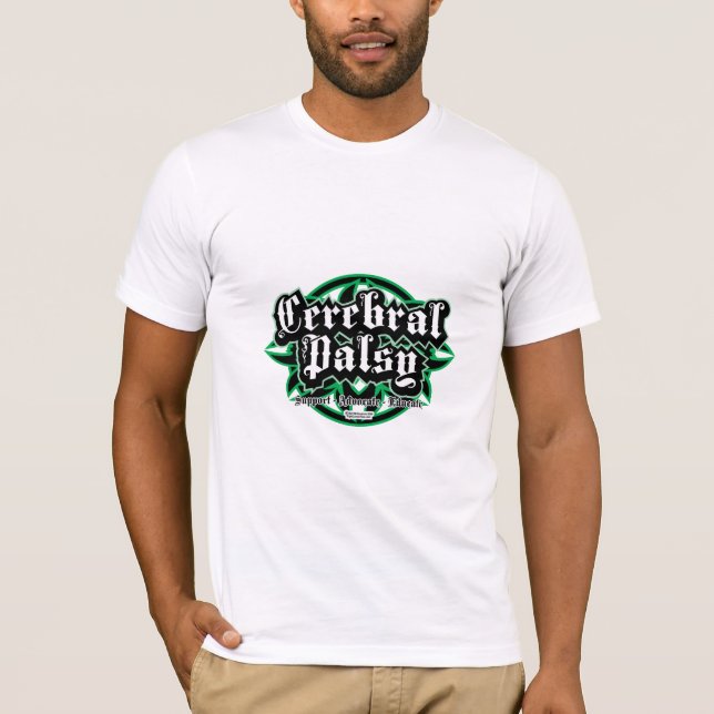 Camiseta Paralisia cerebral tribal (Frente)