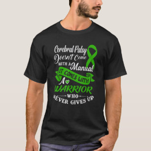 Camiseta Paralisia Cerebral Um Guerreiro Que Nunca Desiste