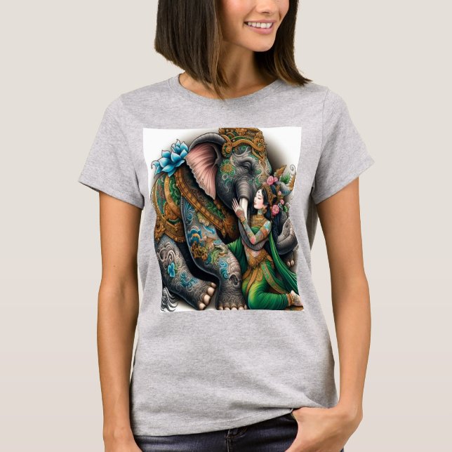 CAMISETA PARALLEL REALMS PRINCESS GODDESE (Frente)