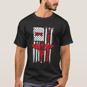 Camiseta Paramedic Emerge de Voo Médico Americano