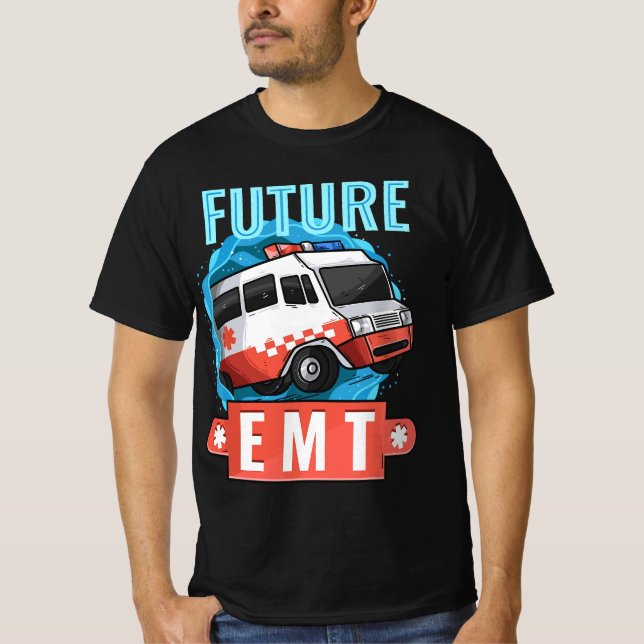 Camiseta Paramedic Medical Technician Ambulance  (Frente)