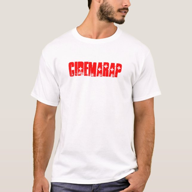 Camiseta Paramédico com parte dianteira do espelho (Frente)