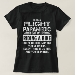 Camiseta paramédico de voo