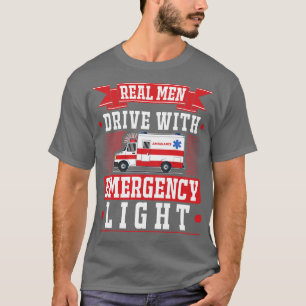 Camiseta paramédico do primeiro respondedor do driver EMT