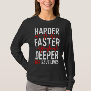 Camiseta Paramédico Emt Ems Cpr Mais Rápido