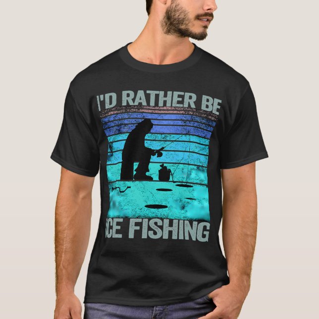 Camiseta Paramédico Engraçado Hobby de Pesca (Frente)