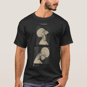 Camiseta Paramore cropped headbanger raio-x médicos