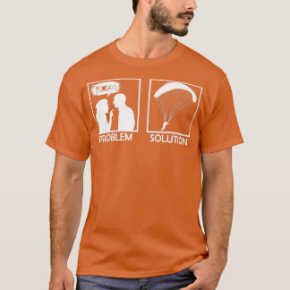Camiseta Paramotor Pilot Paragliding Parachute Husband Pai