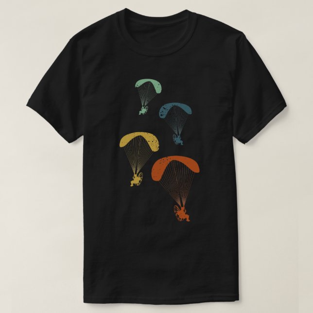 Camiseta Paramotor Pilot Paramotoring (Frente do Design)