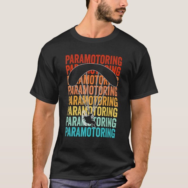 Camiseta Paramotor Pilot Paramotoring 1 (Frente)