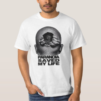 Camiseta Paranoia salvou minha vida, nova tendência, ideia 