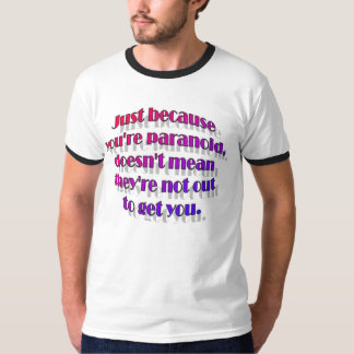 Camiseta paranóide