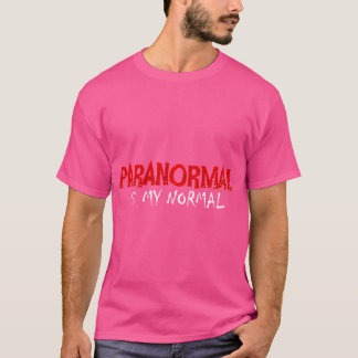 Camiseta Paranormal É Meu Investigador Normal Ghost Hunter