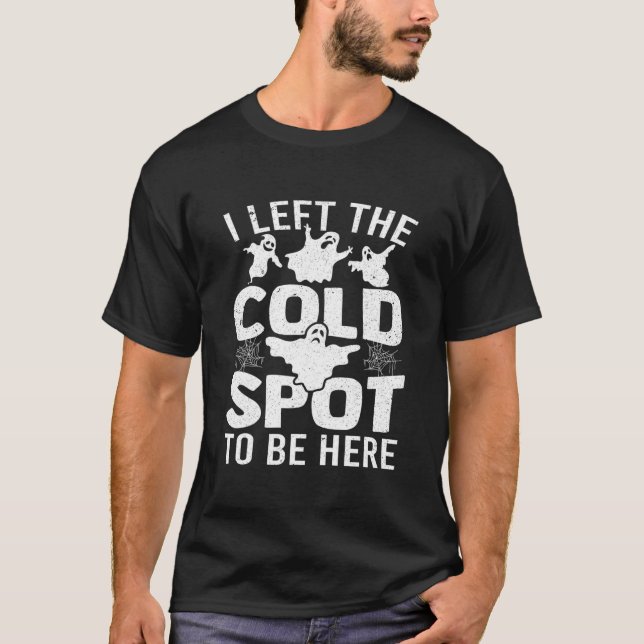 Camiseta Paranormal Investigador Deixei O Fantasma Do Ponto (Frente)