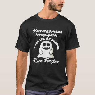 Camiseta Paranormal Investigador Fantasma Caçando Fantasma