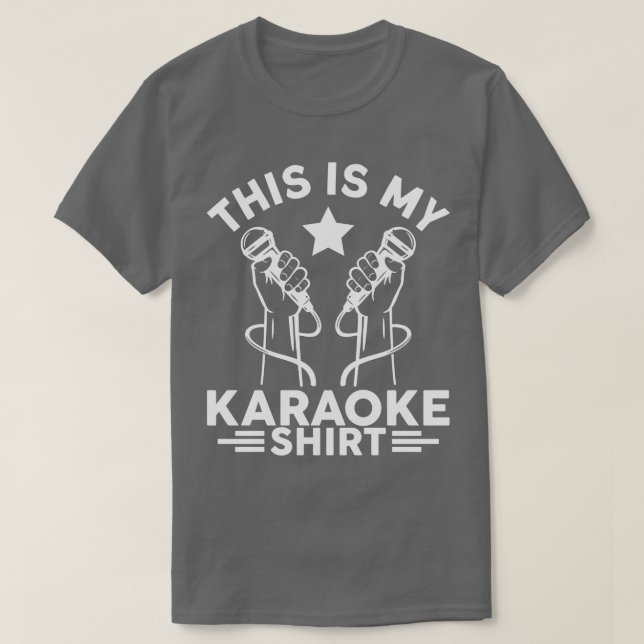 Camiseta Paraoke Cantando 2 (Frente do Design)