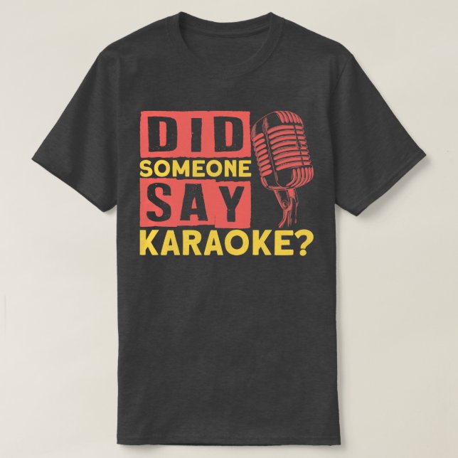 Camiseta Paraoke Cantando 4 (Frente do Design)