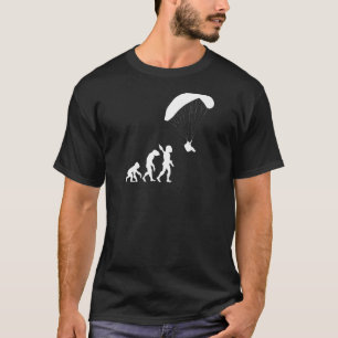 Camiseta Parapente Asa Delta Paraquedas Paraquedismo Evolu