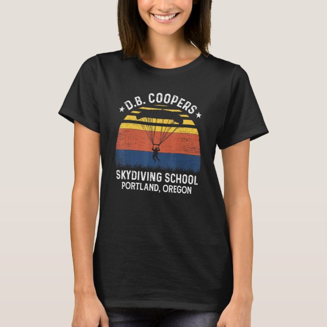 Camiseta Parapente Silhouette Skydiving (Frente)