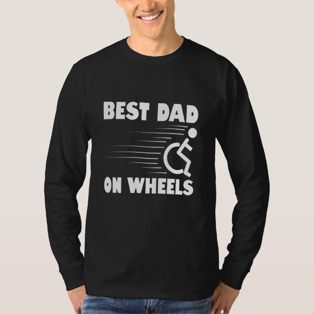 Camiseta Paraplegic For Wheelchair User Handicapped People  (Frente)
