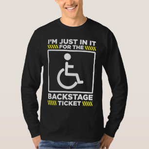 Camiseta Paraplégico Para Usuário De Cadeira De Rodas Pesso